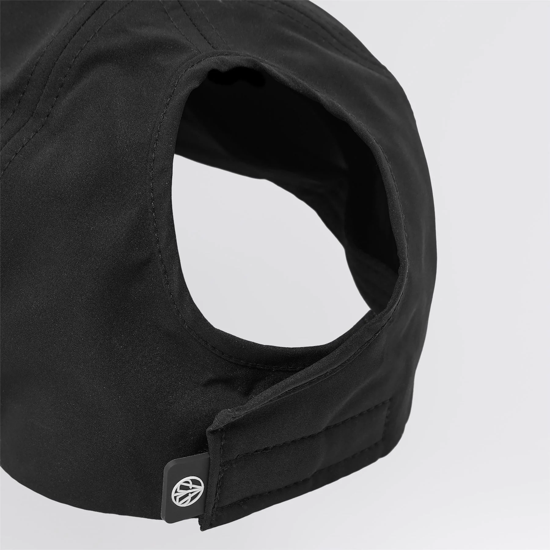 Waterproof High Pony Hat Black - Image 4