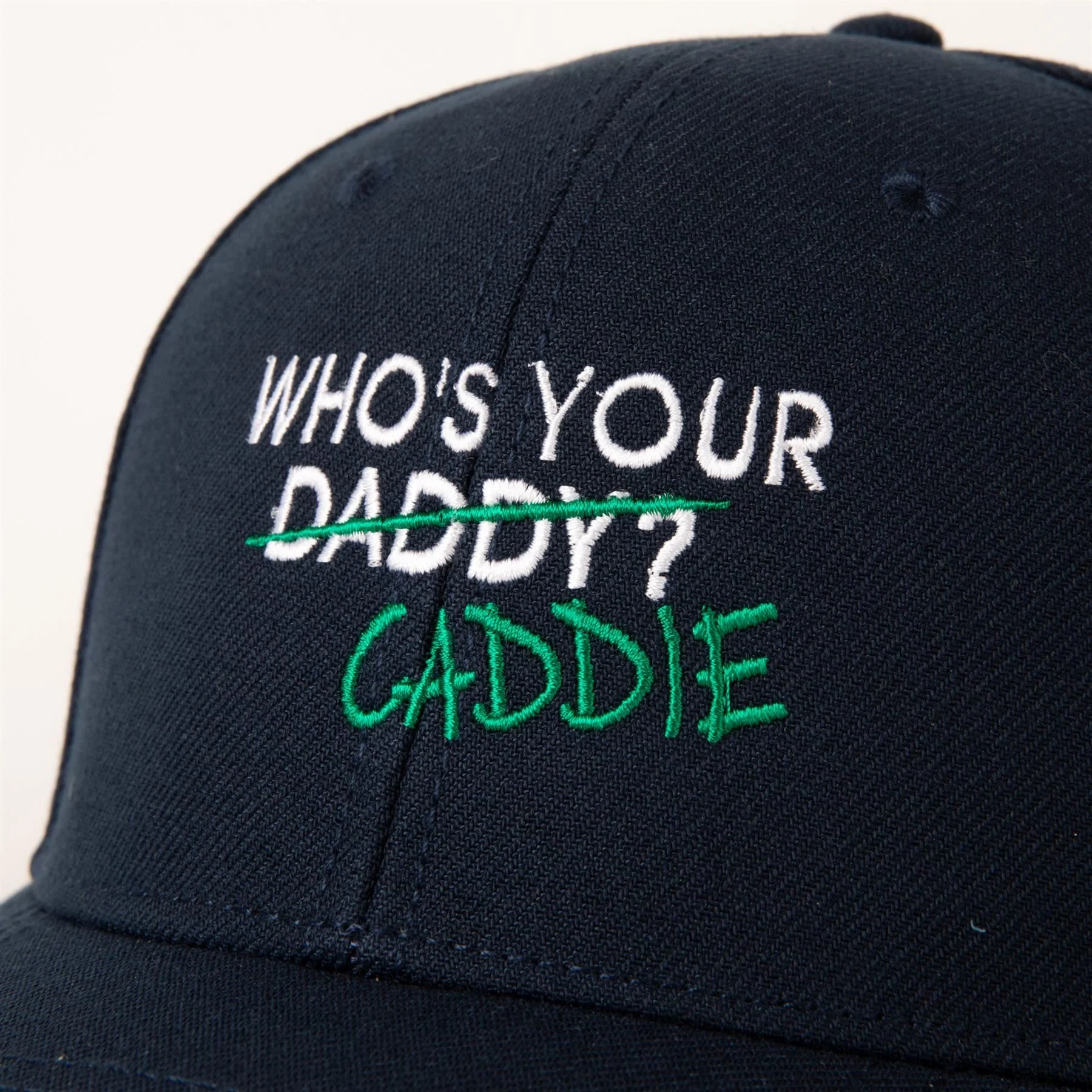 Who's Your Caddie Cap Navy - Image 4