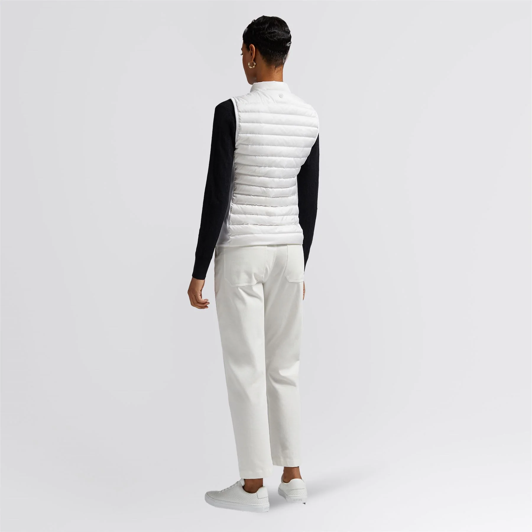 Down Quilted Taffeta Tech Gilet Snow - Image 4
