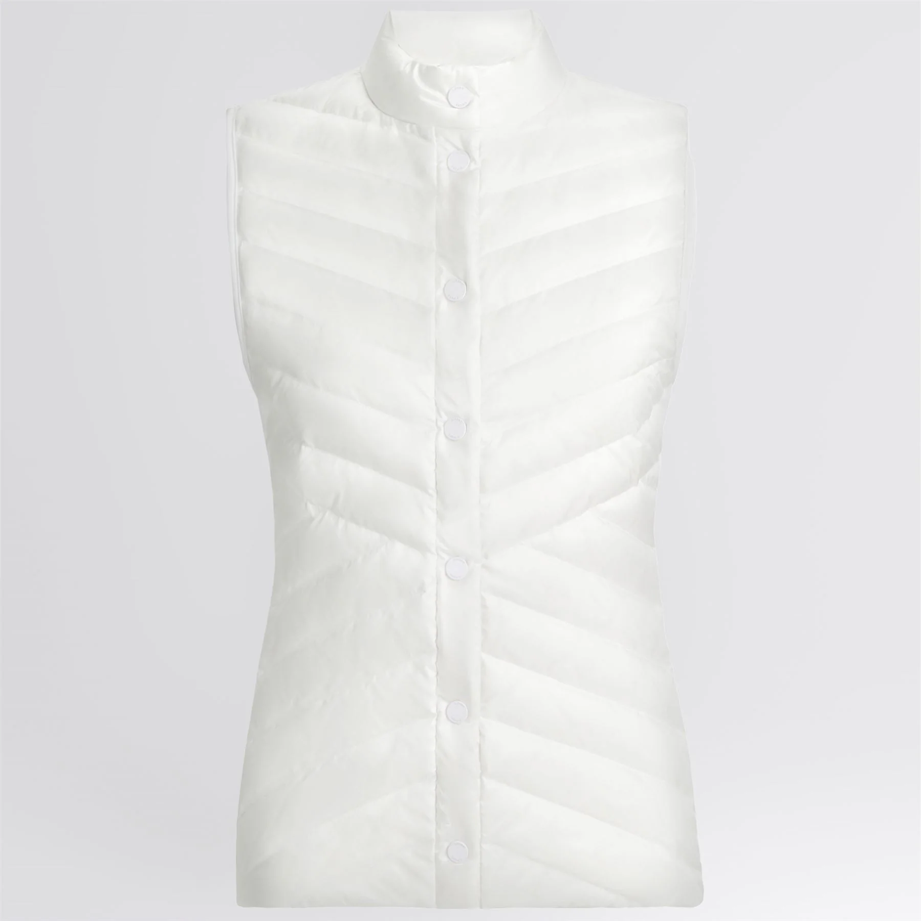 Down Quilted Taffeta Tech Gilet Snow - Image 6
