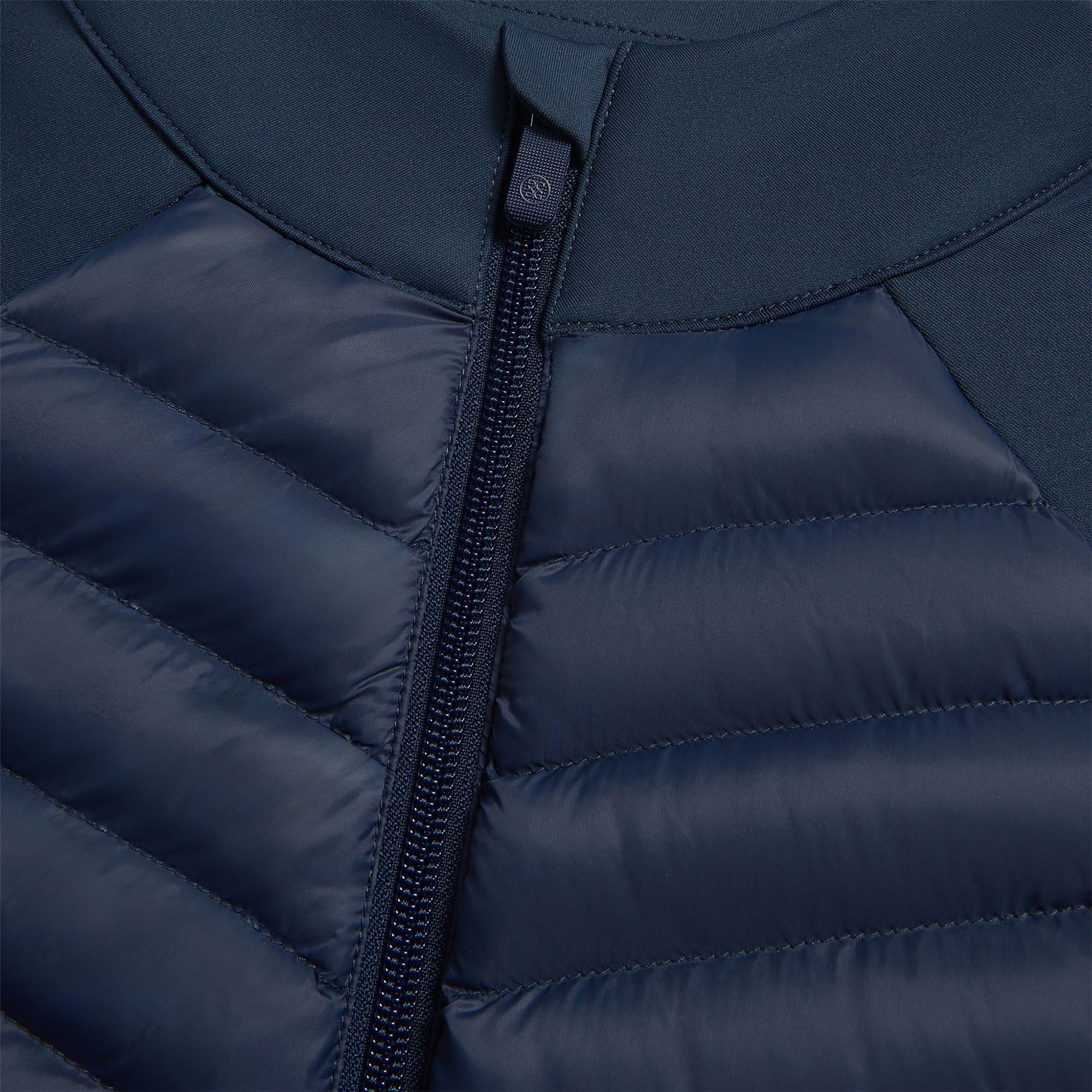 Quilted Nylon Interlock Hybrid Jacket Twilight - Image 5
