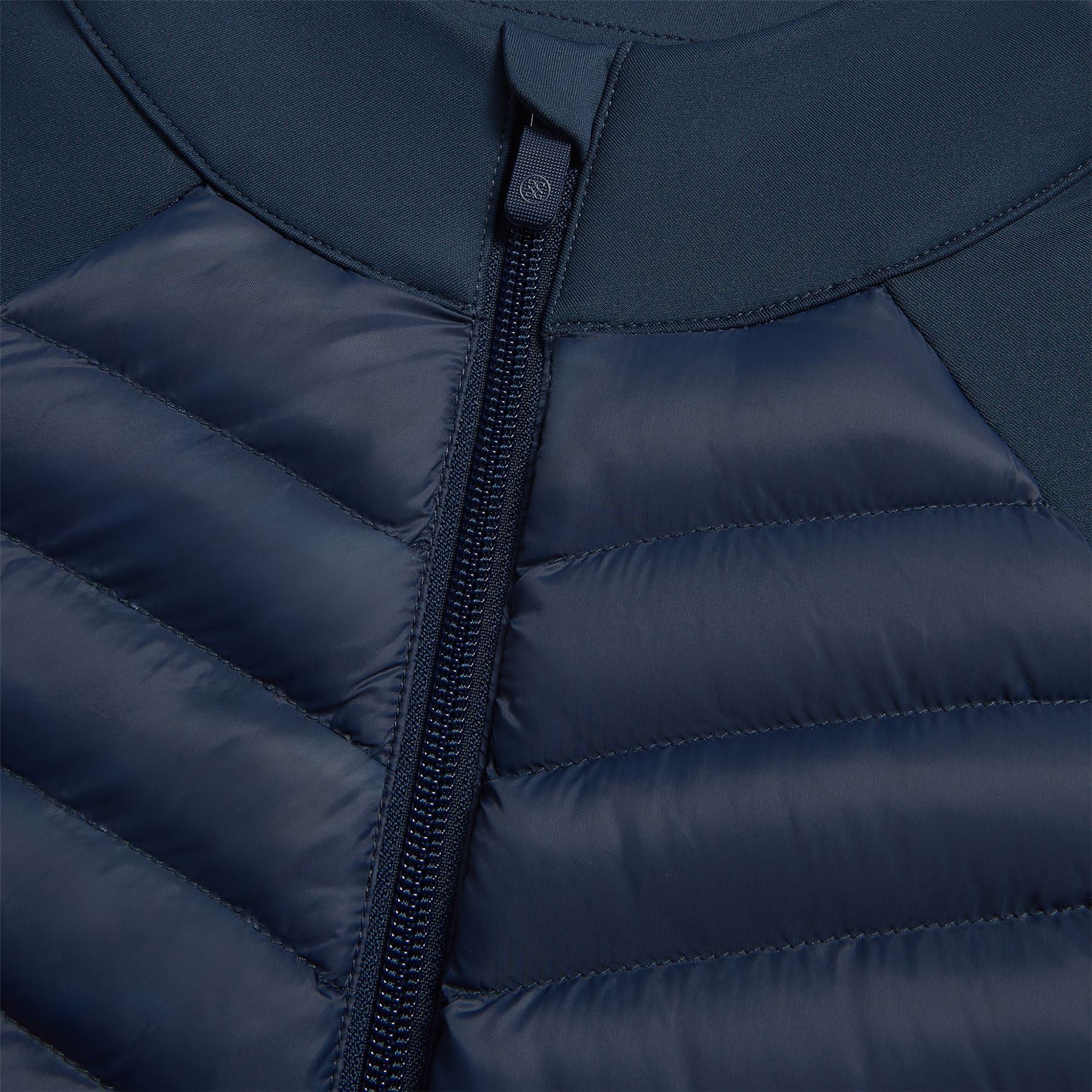 Quilted Nylon Interlock Hybrid Jacket Twilight - Image 7