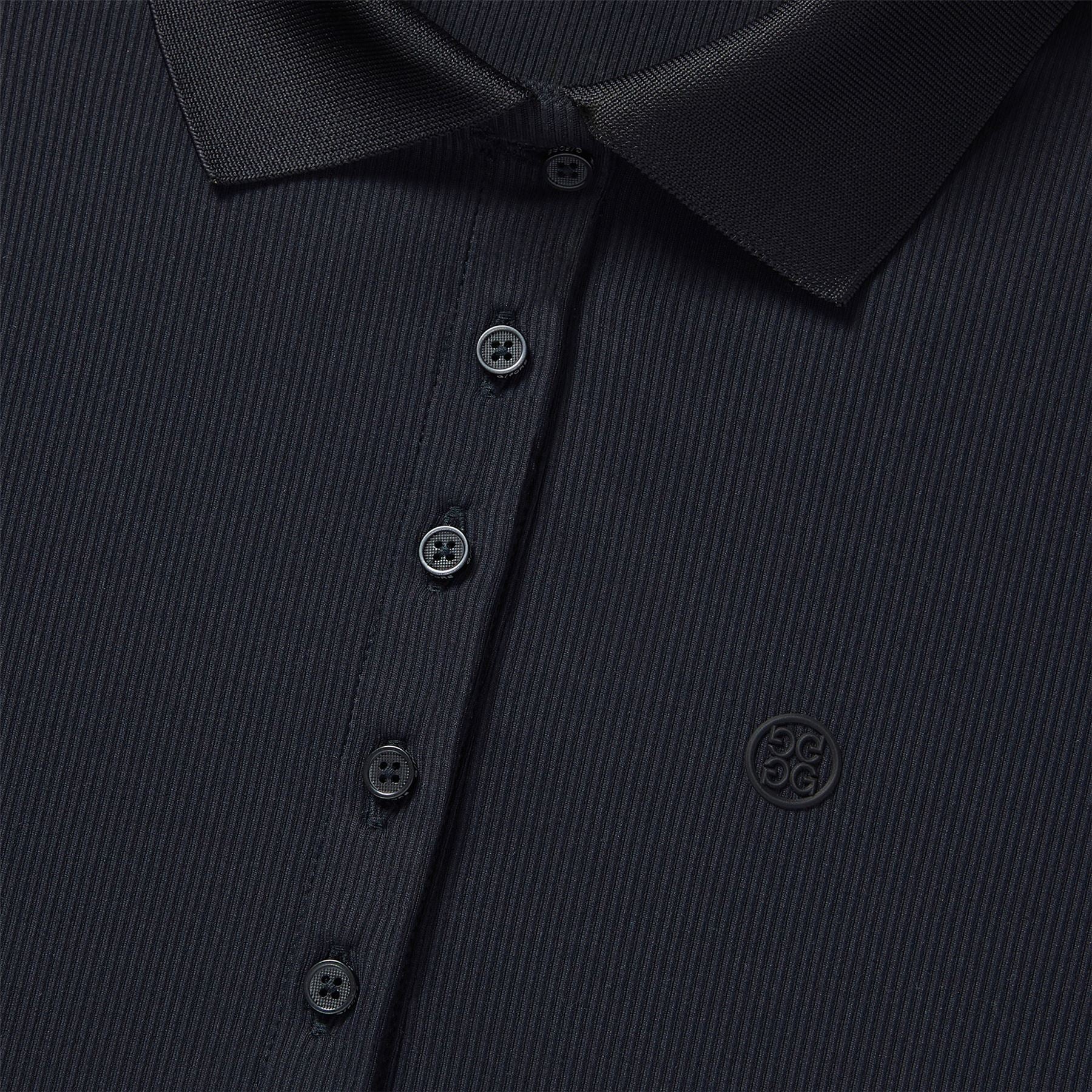 Ribbed Tech Nylon Polo Onyx - Image 5