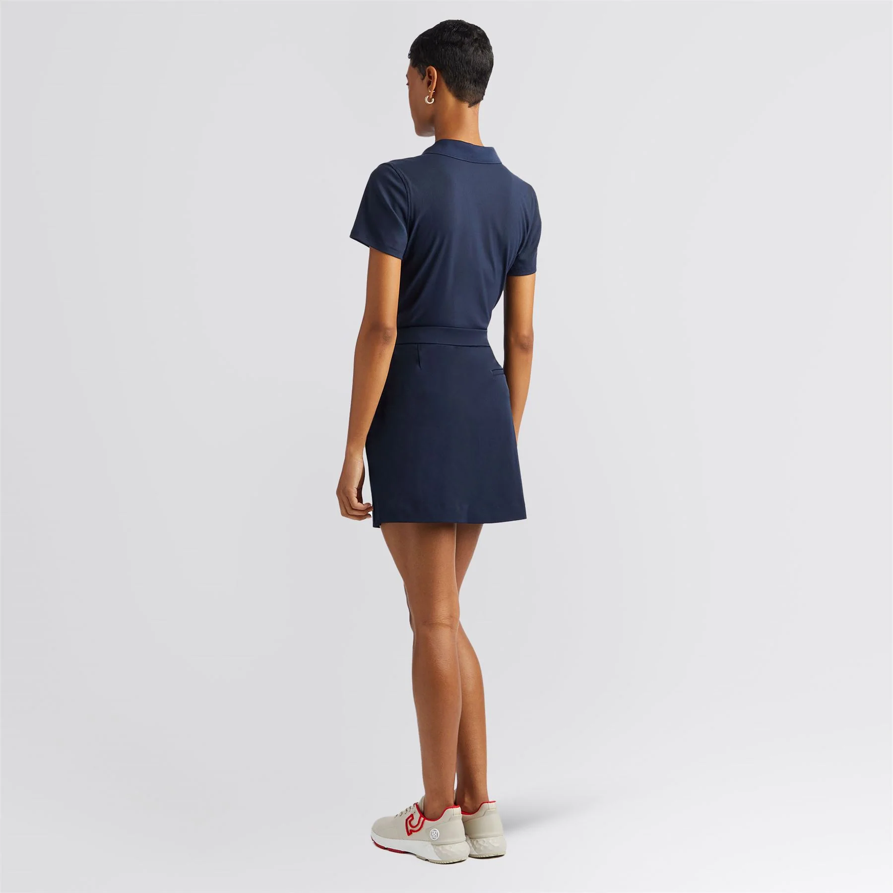 Ribbed Tech Nylon Polo Twilight - Image 4