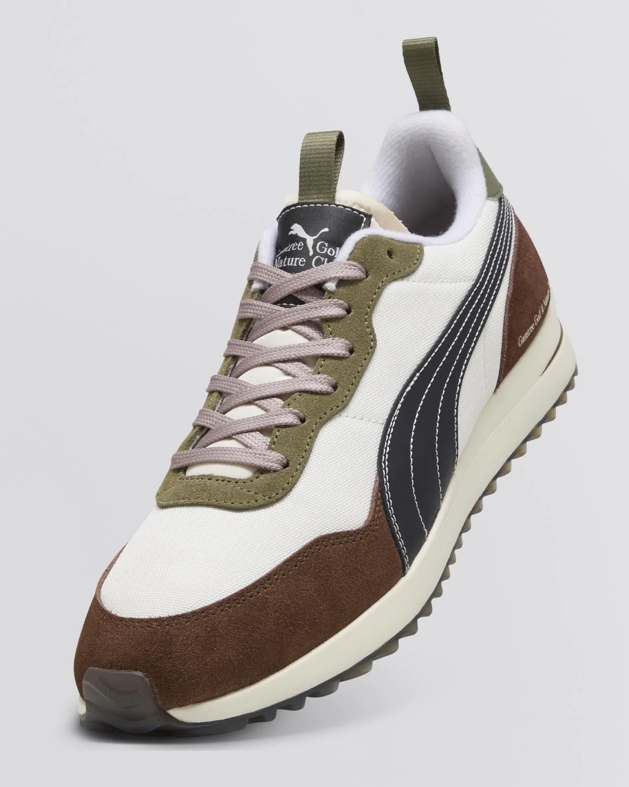 x GGNC Helsinki G Spikeless Golf Shoe Warm White/Flat Dark Gray/Dark Sage - Image 2