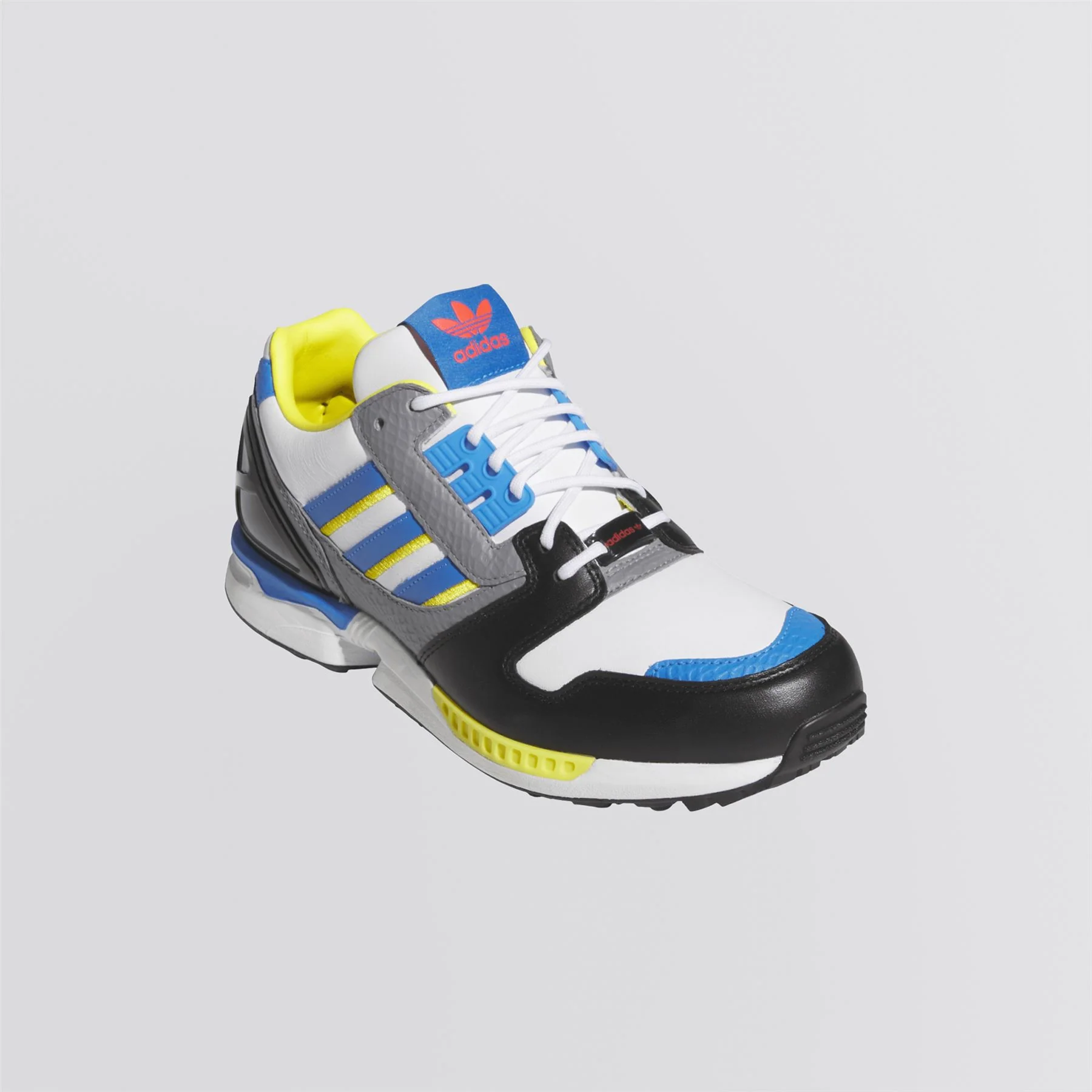 ZX 8000 Spikeless Golf Shoes Footwear White/Lucid Ray Blue/Core Black - Image 4