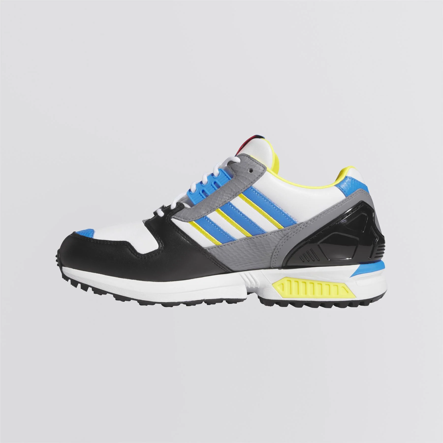 ZX 8000 Spikeless Golf Shoes Footwear White/Lucid Ray Blue/Core Black - Image 8
